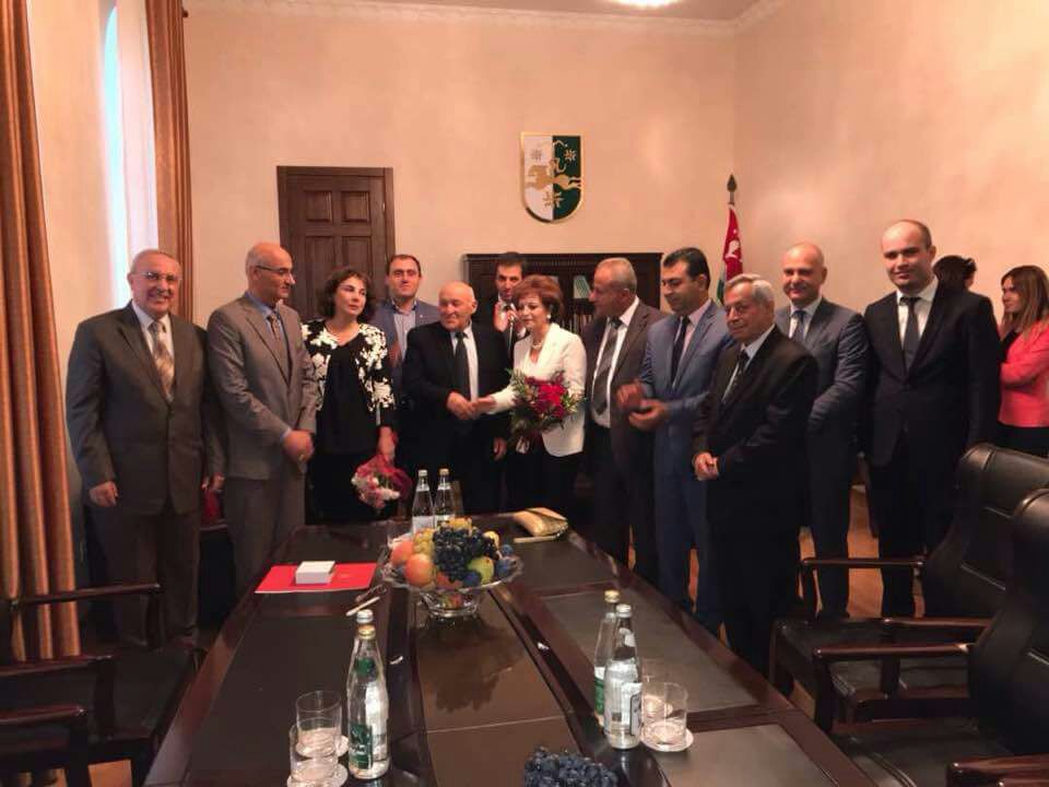 جمهورية أبخازيا تستقبل وفد دوبلوماسي من سوريا